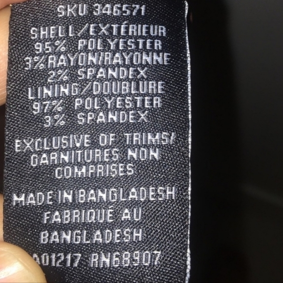 NWT Le Château Camel Pea coat XXL - Picture 7 of 7